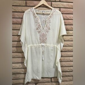 🩷🩵Free People Beach Cover Light Yellow Size  10 ( M)